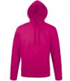 47101 Unisex Snake Hooded Sweatshirt Fuchsia colour image